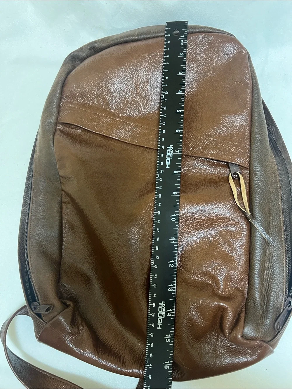 Men's Or Women’s Brown Leather Backpack - Modern Everyday Carry